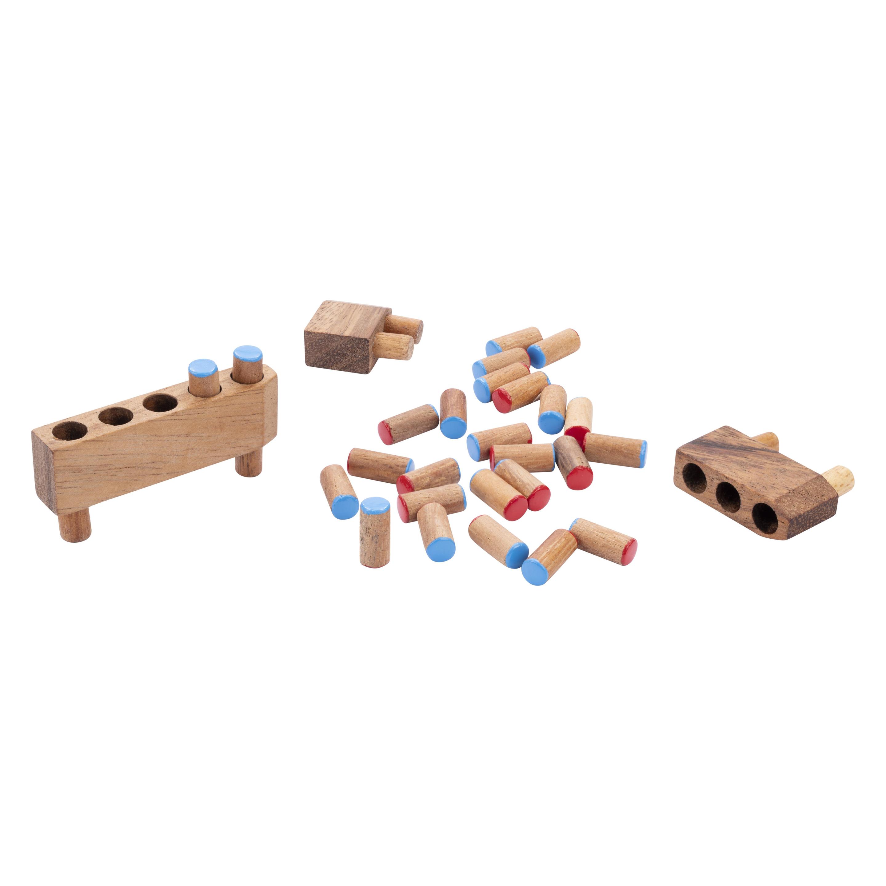 Longfield Schiffe versenken Holz (Deutsch, 2 Spieler) (350430)