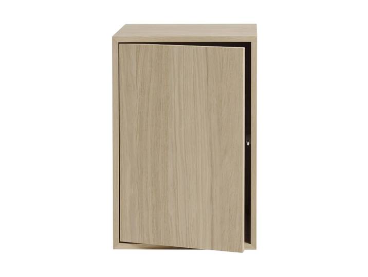 Muuto Stacked Aufbewahrungssystem mit Tür Large Eiche