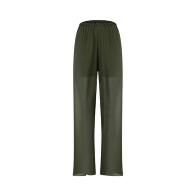 Trainingshose CLOUD 5IVE "CLOUD 5IVE Beach Pant", Damen, Gr. S, US-Größen, olive, 100% Polyester, unifarben, relaxed fit, Hosen Trainingshose