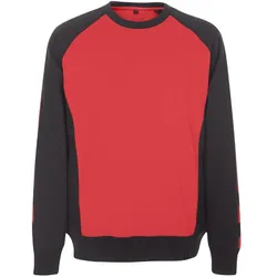 MASCOT Witten Sweatshirt UNIQUE Rot / Schwarz XS - 50570-962-0209-XS - Rot / Schwarz