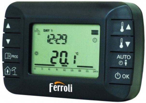 Thermostat d'ambiance modulant FERROLI Cronorem 013114XA