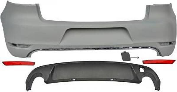 Diederichs Stoßfänger Hd Tuning 2215456 Hinten
