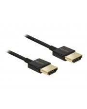 Delock Premium HDMI mit Ethernetkabel M bis M 0.5 m 4K Unterstützung (84786)