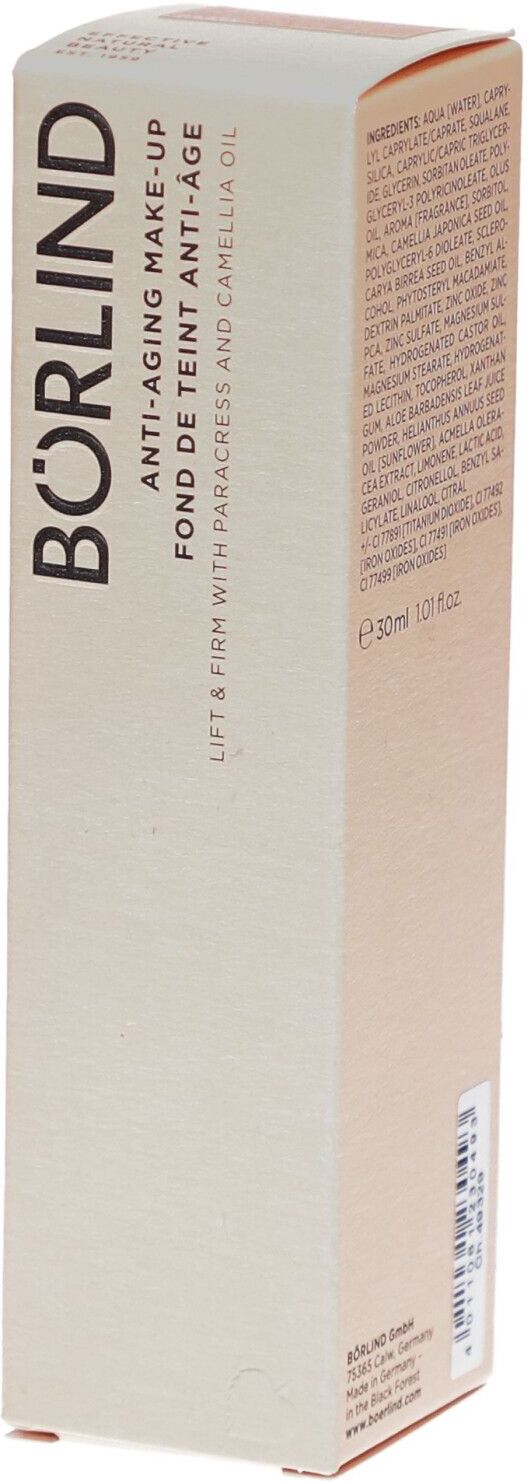 ANNEMARIE BÖRLIND Börlind Anti-Aging Make-up hazel 30 ml Make up
