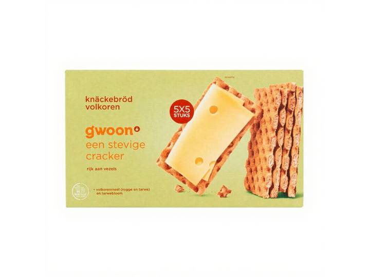 G'woon volkoren knäckebröd - 375 g