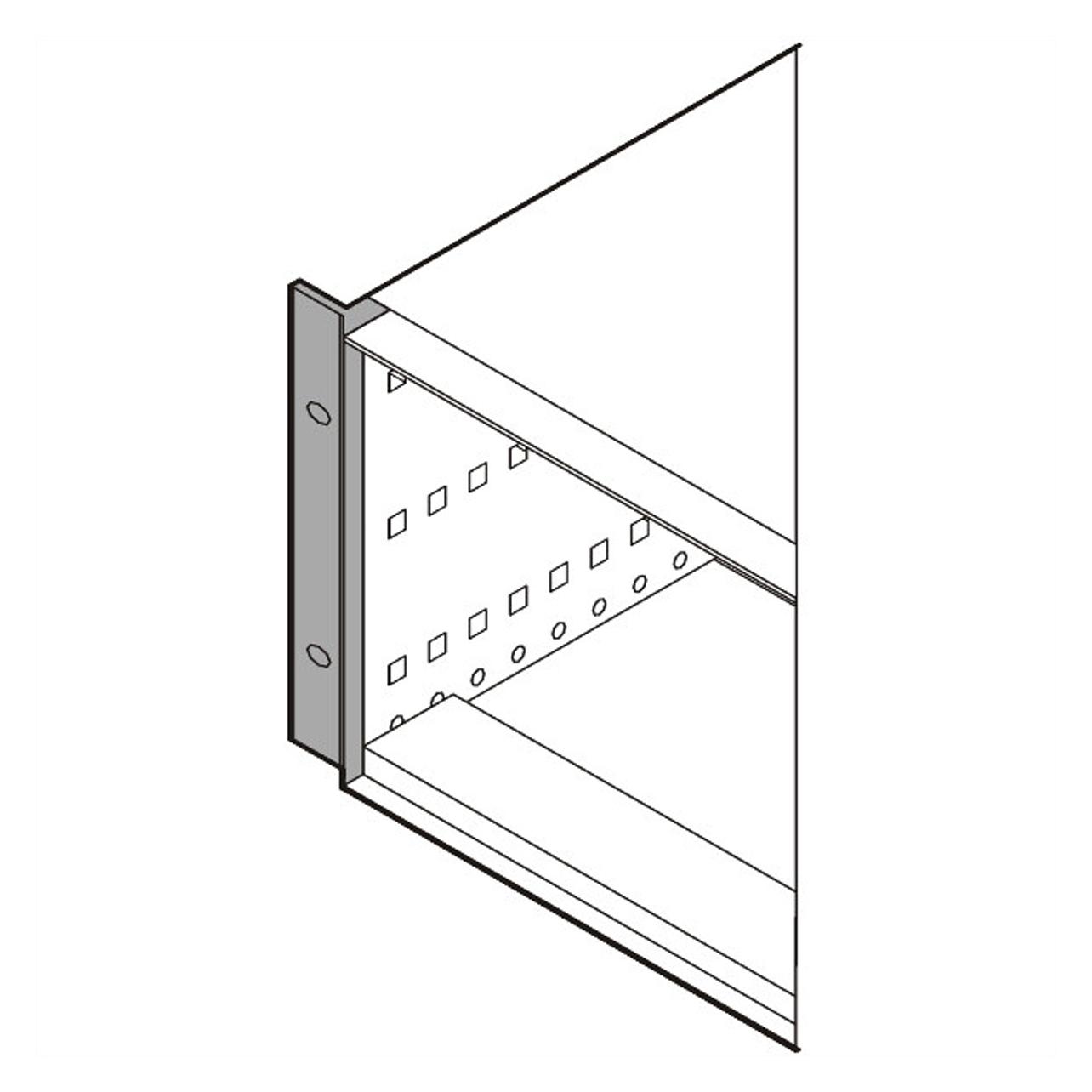 Schroff 19"-Befestigungswinkel zum Umrüsten - RATIOP.PRO 19"WINKEL 3/4HE (24571298)