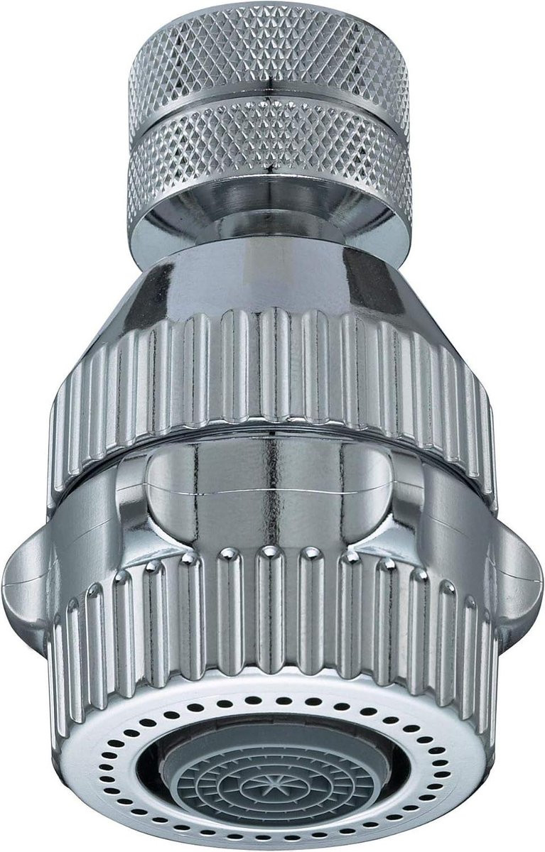 Besparende Keukendouche Straalregelaar met Beluchter - Perlator M22 M24 1/2" 3/8" - 135-15 l/min