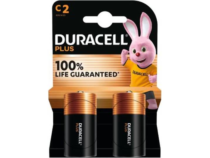 Duracell - Pile Lr14 C Lot 2 Piles Plus