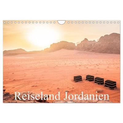 Reiseland Jordanien (Wandkalender 2026 DIN A4 quer), CALVENDO Monatskalender
