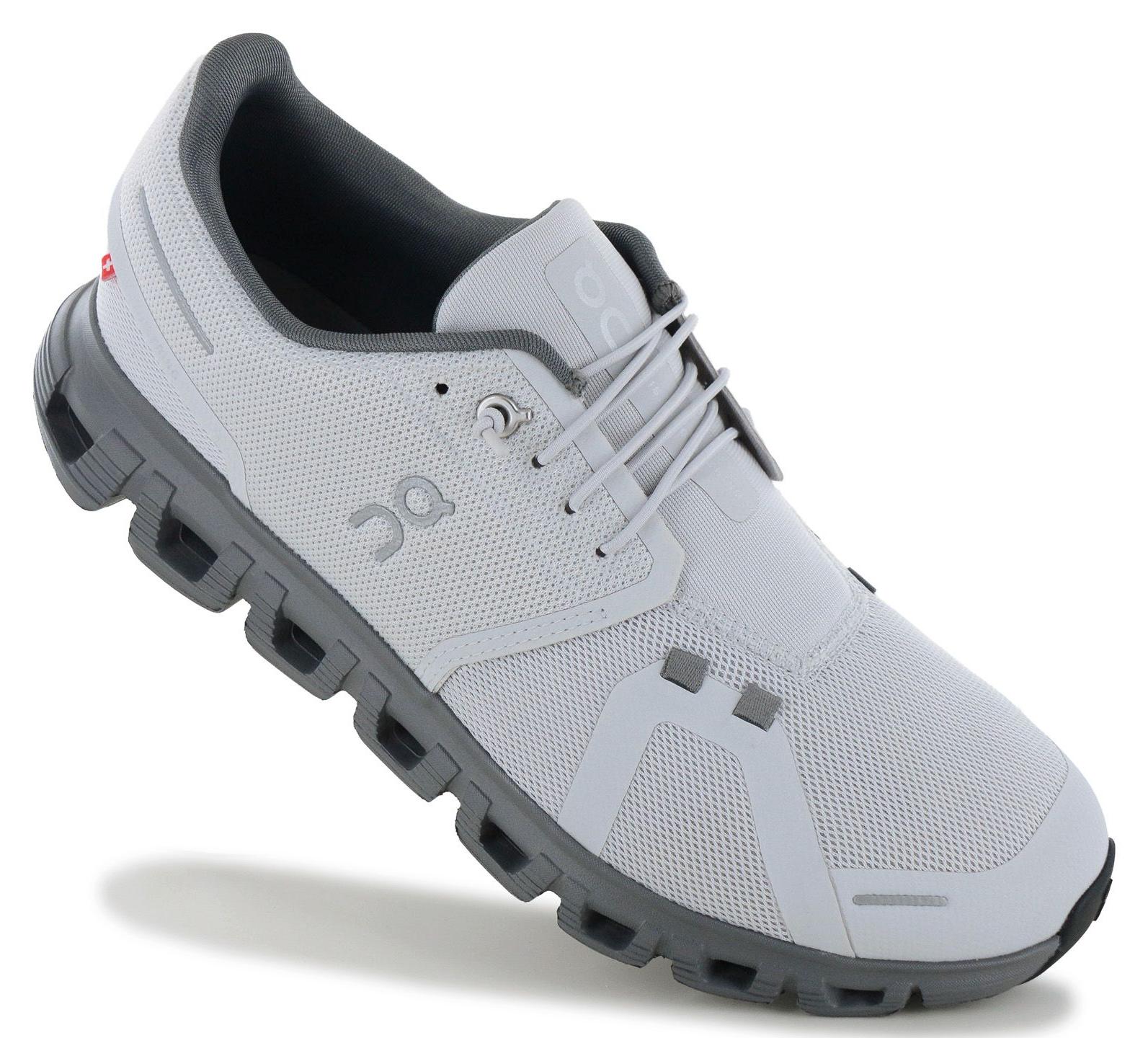 ON Running Cloud 6 - Herren Sneakers Sport Schuhe Wolf-Rock 3MF10073314 , EU 48 US 13