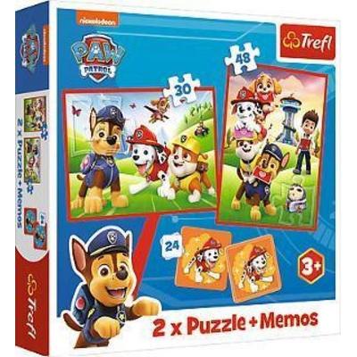 Puzzles - '2in1 + memos' - PAW Patrol