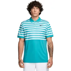 Nike Golf Polo Dri-Fit Victory Color Blocked, türkis/weiß