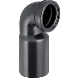 Geberit PE Wand-WC-Bogen 90 Gr DN100/100 für senkrechte Montage 367792161