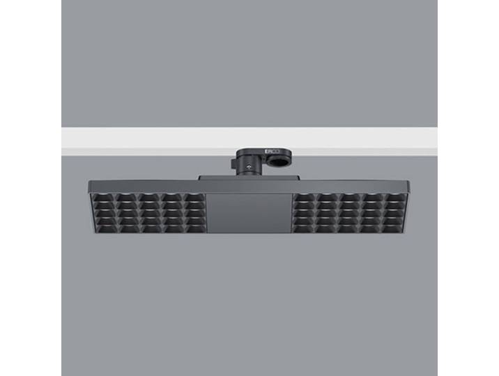 ERCO Jilly 230V 15W oval wide 830 schwarz/schwarz Jilly, dimmbar, schwarz, für Arbeitszimmer / Büro, Kunststoff