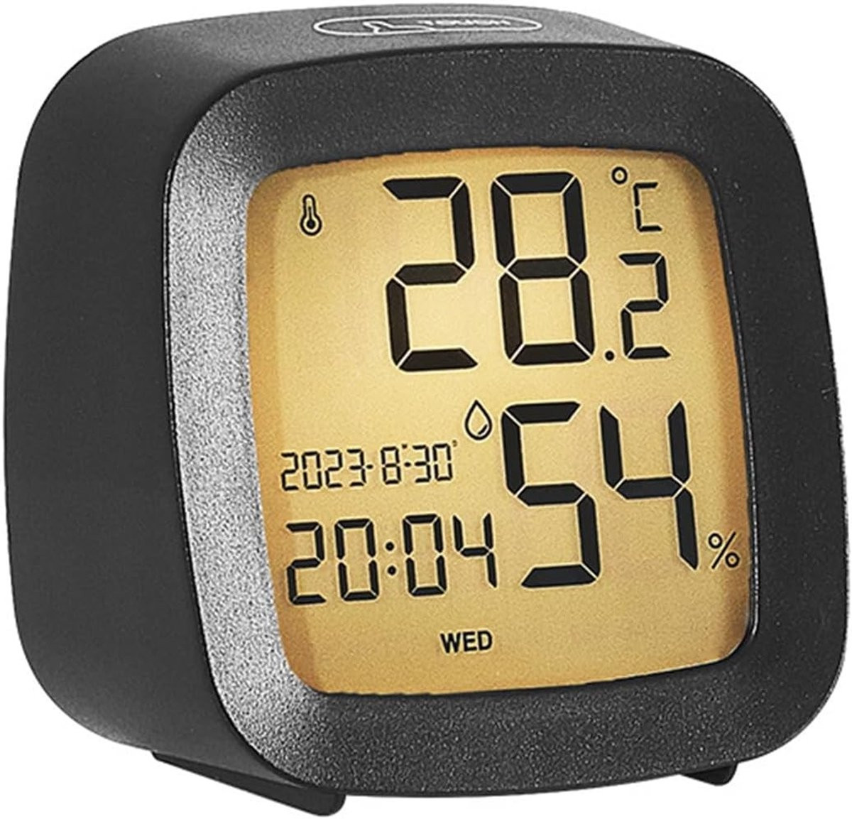 Stijlvolle Desk Clock met Alarmfunctie, Achtergrondverlichting en Multifunctionele Weergave