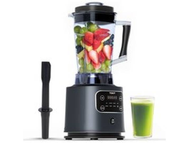 8-En-1 Blender 2000Ml Mixeur Pro 1400W Métal Avec Écran Lcd Tactile Et 8 Menus Et 9 Vitesses Pour Smoothie Broyeur À Glace[MP252]