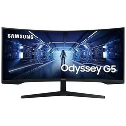 Samsung Curved Gaming Monitor »Odyssey G5« 86 cm / 33,9 '' schwarz