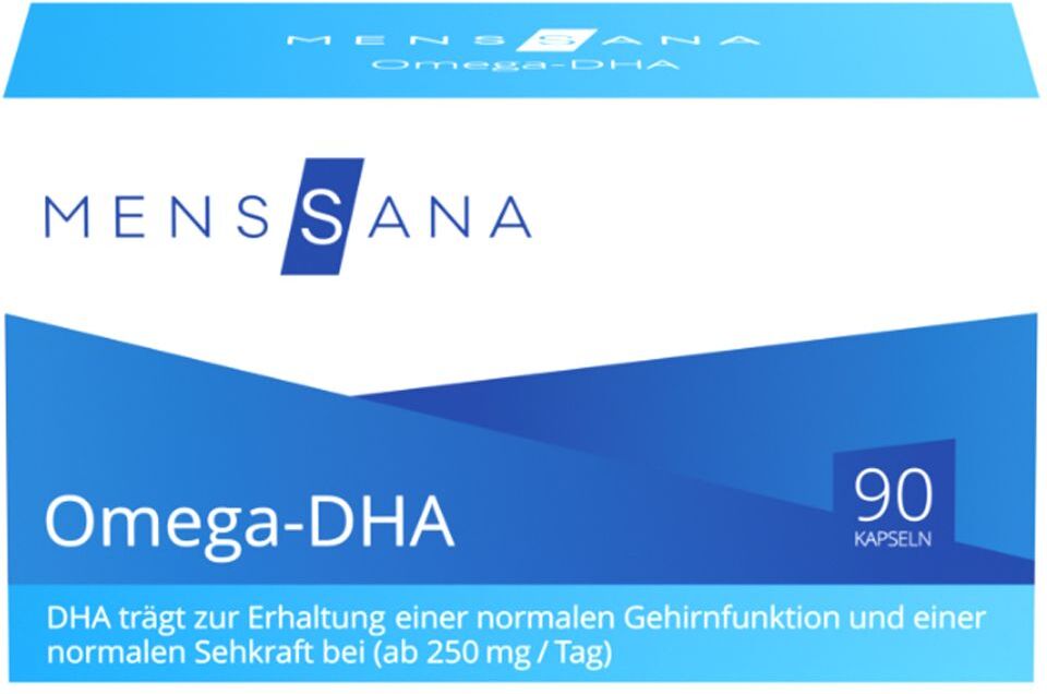 Omega DHA MensSana Kapseln 90 St