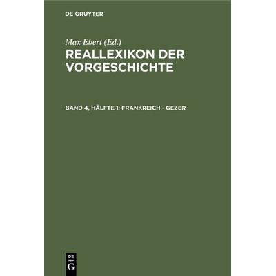 Frankreich - Gezer, Gebundene Ausgabe von , De Gruyter, 978-3-11-130507-3