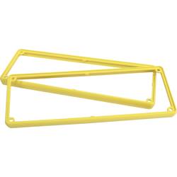 Hammond Electronics 1455UBY Blende ABS Gelb (L x B x H) 196 x 71 x 11.60 mm 2 St. 1455KPLTBU