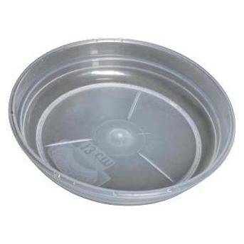 Uniplastex Flowerpot plate UPOO13, transparent, 13 cm (60481217)