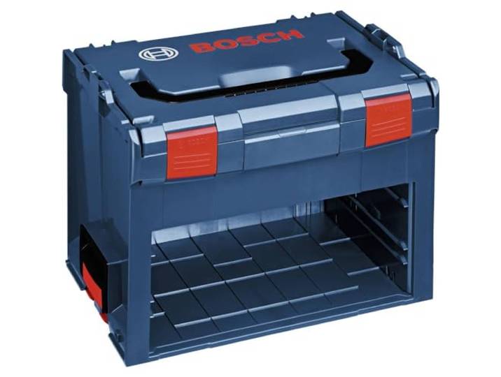 Bosch PRO Coffret de transport LS-BOXX 306 Une solution pour un rangement ordonné au sein du concept mobilité Bosch Coffret LS-BOXX 306 (sans tiroir)
