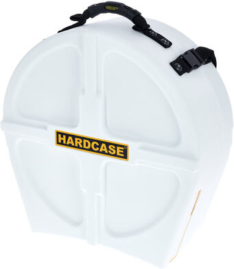 Hardcase "14" Snare Case F.Lined White" White