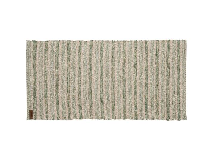 Teppich Mondsee Grün Streifen Baumwolle 70 x 140 cm