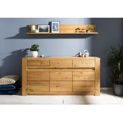 Sideboard Wildeiche 173x40x85 natur geölt KENT #108