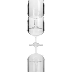 Flamefield Wine Goblet Weinglas stapelbar 2 teilig 260 ml