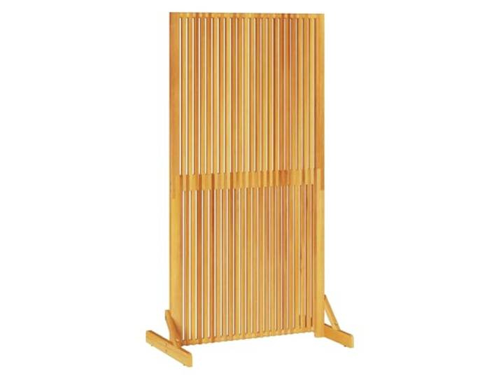 NLQMSU Paravent aus massivem Akazienholz, braun, 79,5 x 50 x 150 cm Faltbare Trennwand, Raumteiler, modernes Design, geölt, für den Innen- und Außenbereich, Terrasse, Garten, Wohnzimmer