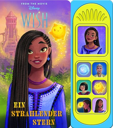 Pi Kids - Disney Wish - Ein strahlender Stern - Soundbuch - Pappbilderbuch mit 7 Geräuschen - Buch zum Film - Preis vom 10.10.2026 11:48:34 h