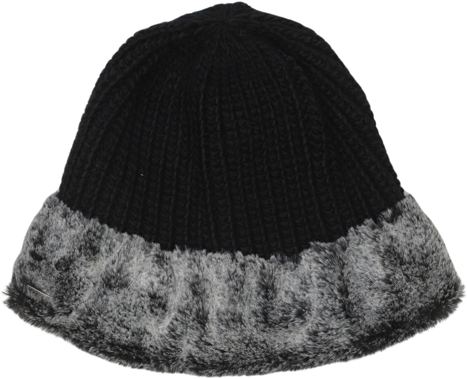 Seeberger Damen Hut oder Mütze, Schwarz, Gr. Onesize, Synthetik - Second Hand