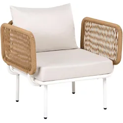 GARTENSESSEL Hellbeige Baucina