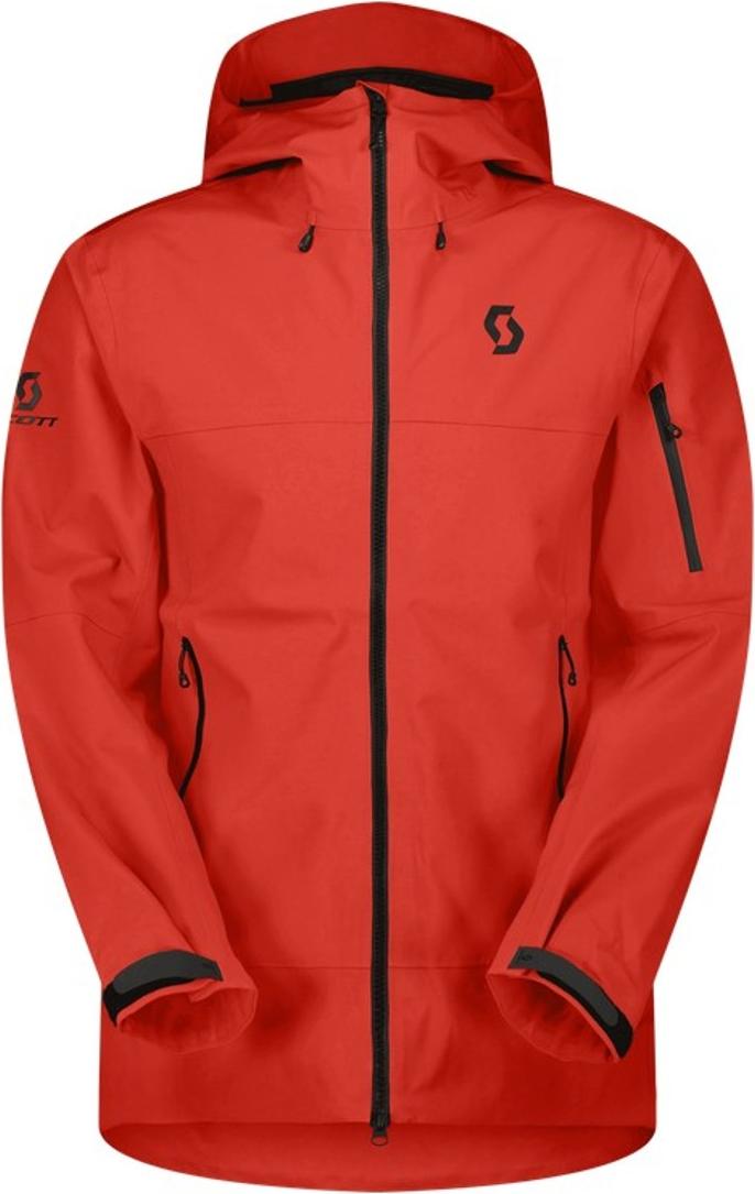 Scott Explorair 3l Jacke Rot S Herren Rot S
