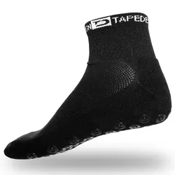 TAPEDESIGN Allround Socks kurze Antirutschsocken schwarz