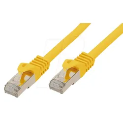 SHVP 75512-Y - 2 m Patchkabel - Cat.7-Rohkabel gelb