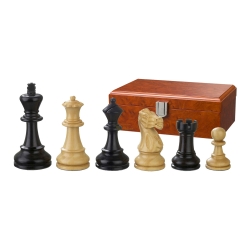 Chess - Schachfiguren - Hadrian - Holz - American Staunton - Königshöhe 90 mm 242004