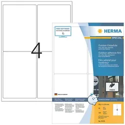 Herma 160er-Pack Outdoor Klebefolie »9539« weiß