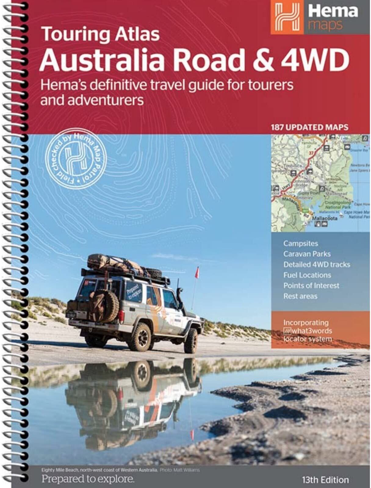 Australia Road & 4WD touring atlas A4 - Preis vom 14.10.2026 23:07:16 h
