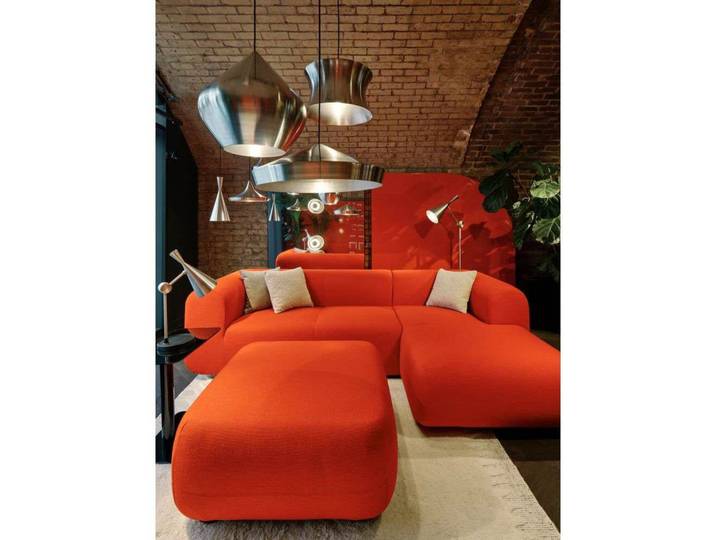 Beat Unbeaten Flat LED Pendelleuchte Aluminium - Tom Dixon - Wohnzimmer