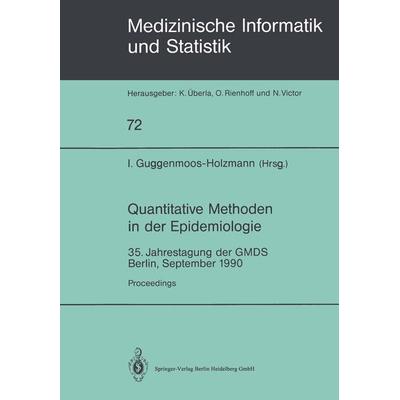 Quantitative Methoden in der Epidemiologie, Taschenbuch von , Springer Berlin, 978-3-540-53793-9