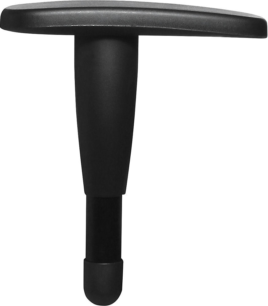 kaiserkraft Armlehnen, 1 Paar, schwarz, für Drehstuhl, höhenverstellbar