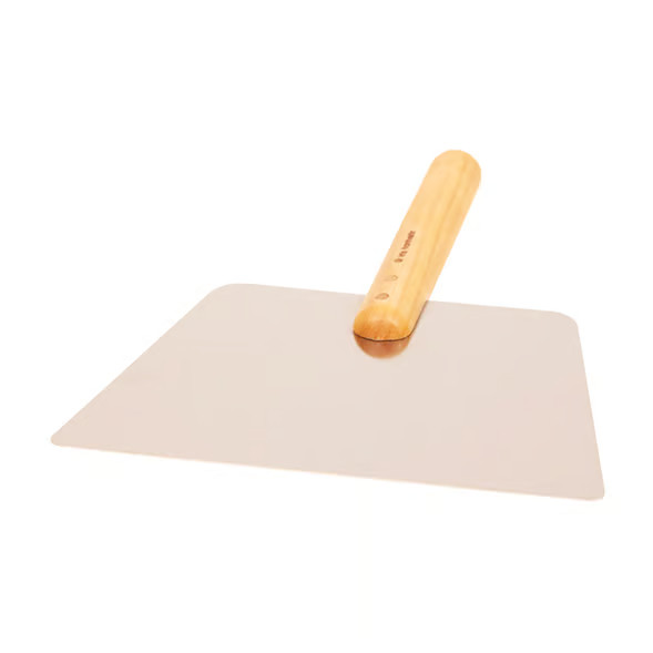Iris Hantverk Deegschraper met handvat van hout, 15,2 x 20,3 cm