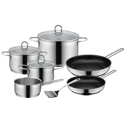 Silit Topfset Diamant 7tlg. Edelstahl Silber