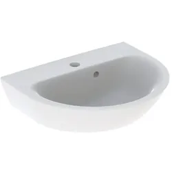Geberit Renova Handwaschbecken, 50x40cm m. Hl., m. Ül., weiß, KeraTect