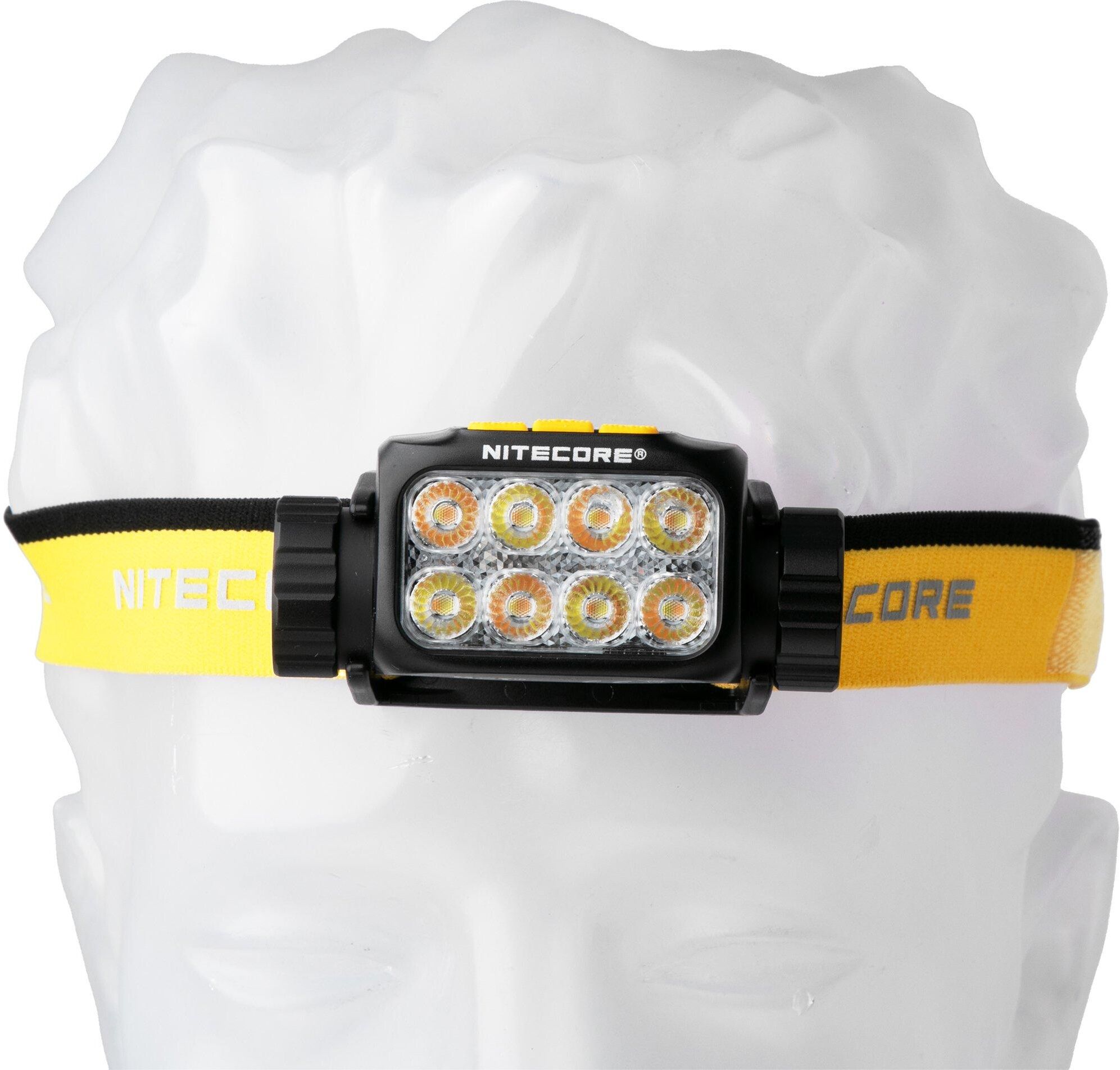 Nitecore UT6 UHE LED Trail Running torcia frontale, Black, 1600 lumen