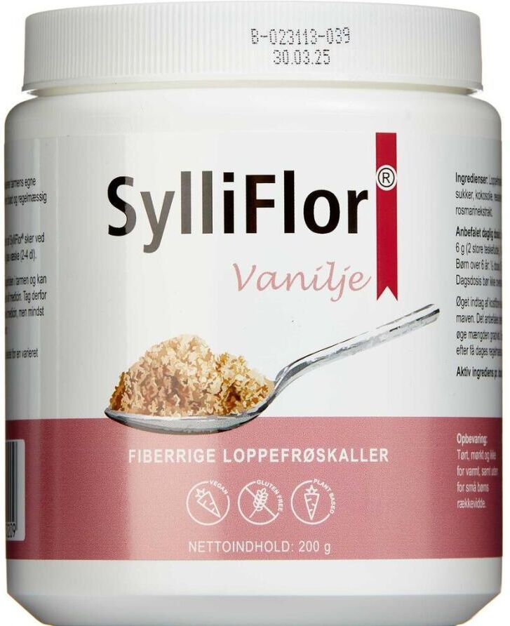 Sylliflor Vanilje Kosttilskud 200 g