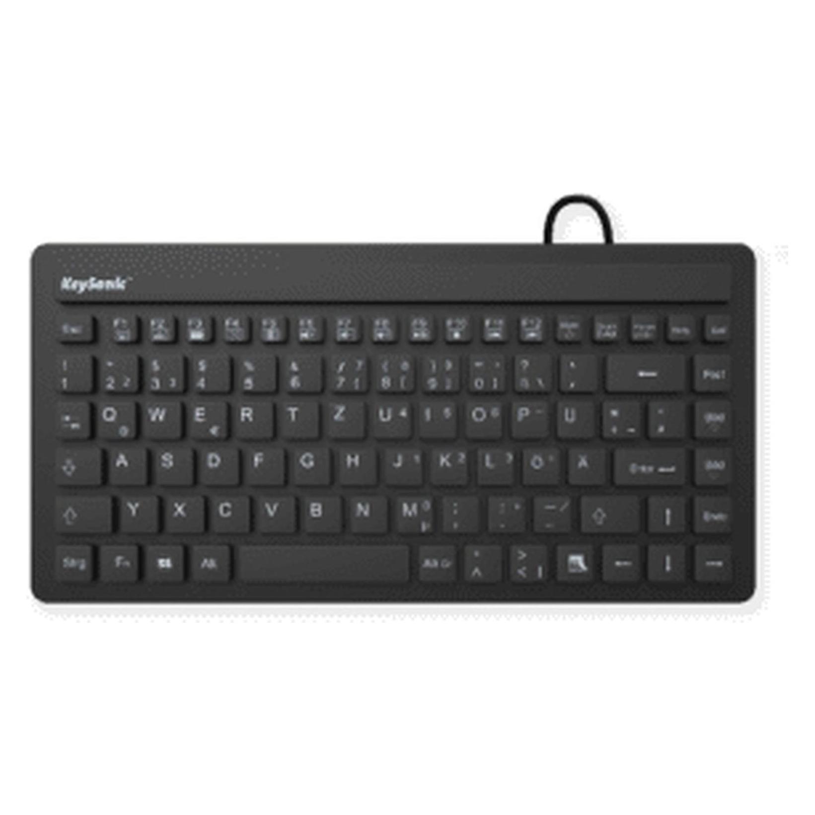 KeySonic KSK-3230IN - Mini - Wired - USB - QWERTZ (DE, Kabelgebunden) (28097)