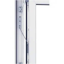 Maco, Drehkippbeschlag, Auffangsicherung oben 1iS verlängerbar für Holz/PVC, silber (215159)